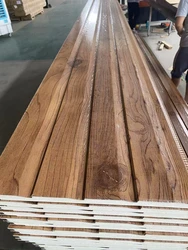 50 Sqaure Meters 16mm*380mm*3800mm Polyurethane Sandwich Panel Metal Siding Exterior Interior Wall Cladding keeping warm