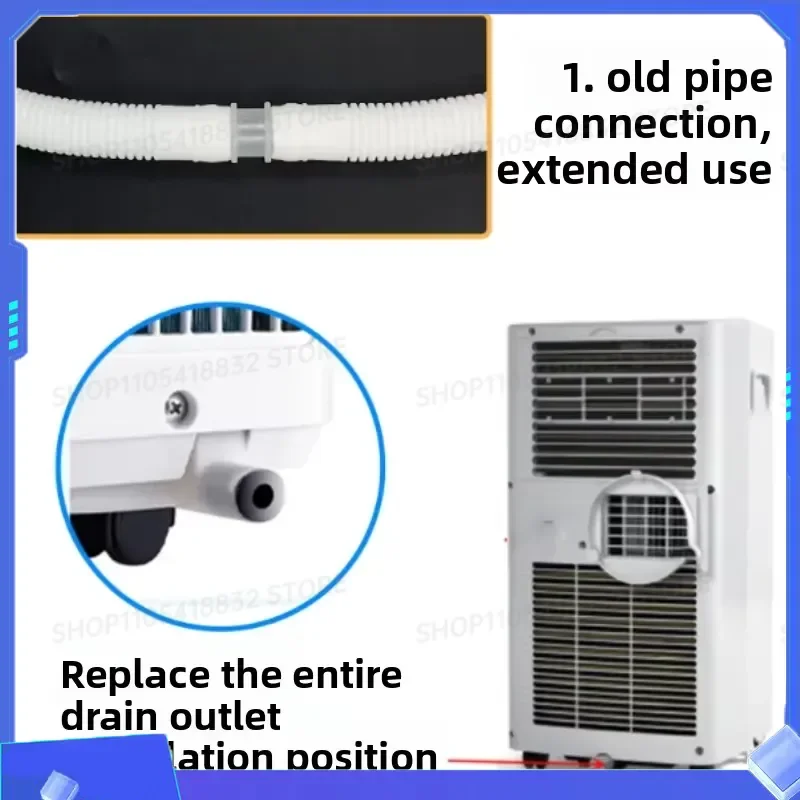 1PC Extension Tube for Portable Air Conditioner Drain Pipe Condensate Drain Hose