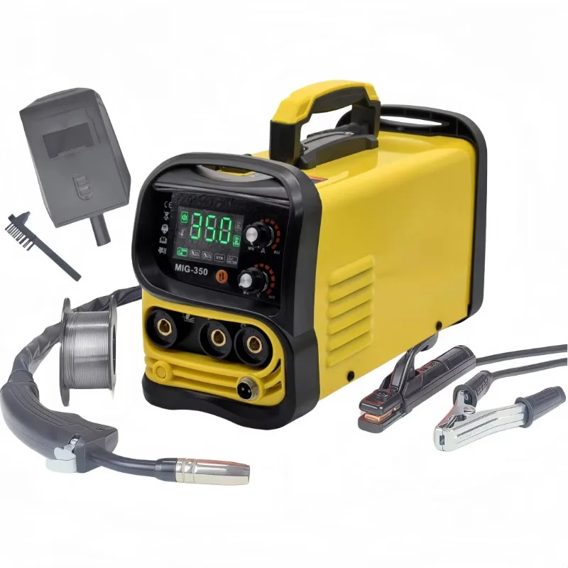 

Good Manufacturer Digital Welding Machine 3 in 1 MMA TIG Function Gasless Operation MIG-350 No Gas Required 110V 220V