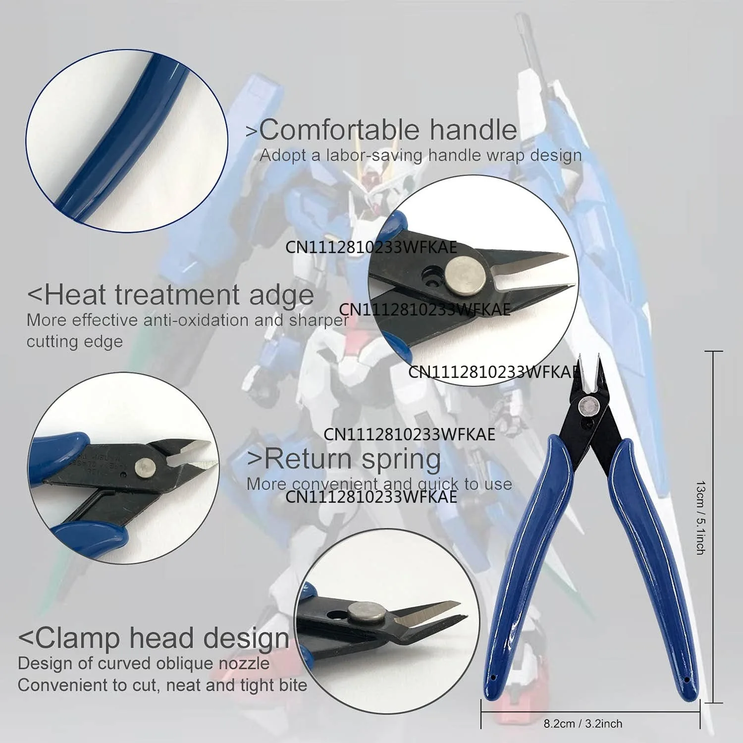32-Piece bag 3D printing tool set, model sanding, deburring and trimming 3D printer accessories