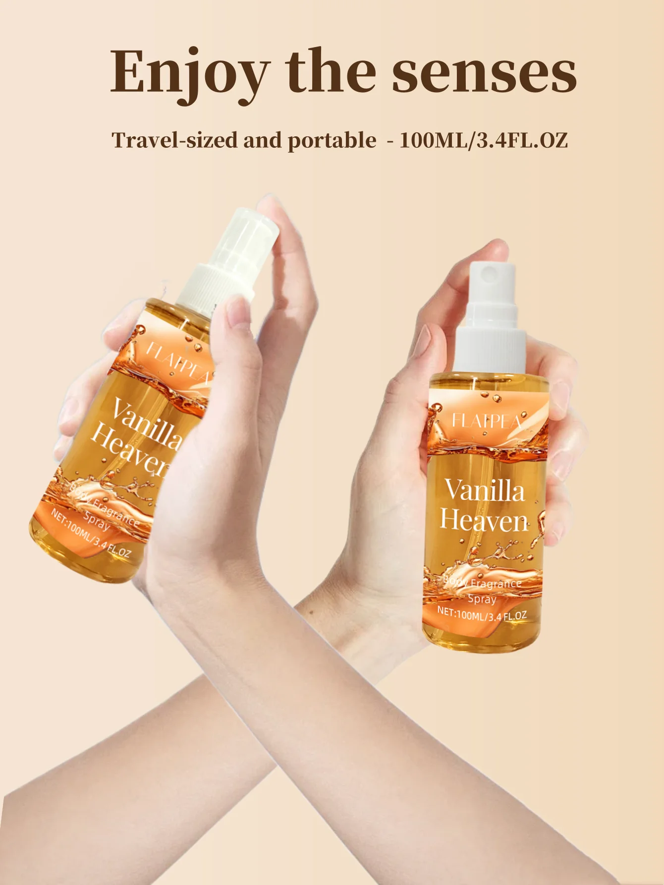 100 ml Vanille-Duft, Körper- und Haarnebel, langanhaltender Duft, geeignet für geschäftliche Anlässe, Termine
