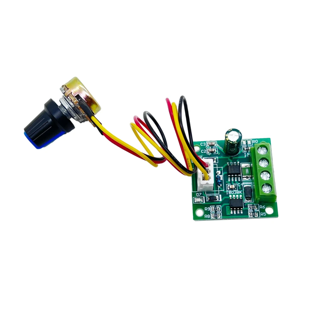 PWM Motor Speed Controller Automatic DC Motor Regulator Control Module Low Voltage DC 1.8V to 15V 2A