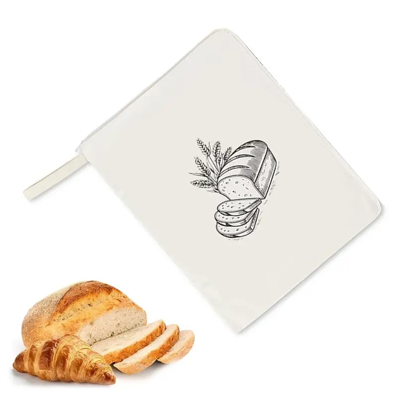 EYFL-Reusable For Homemade Sourdough Bread Bags- Beeswax Material 2-Pack, Freezer Storage-Friendly, Natural Organic Bee Design