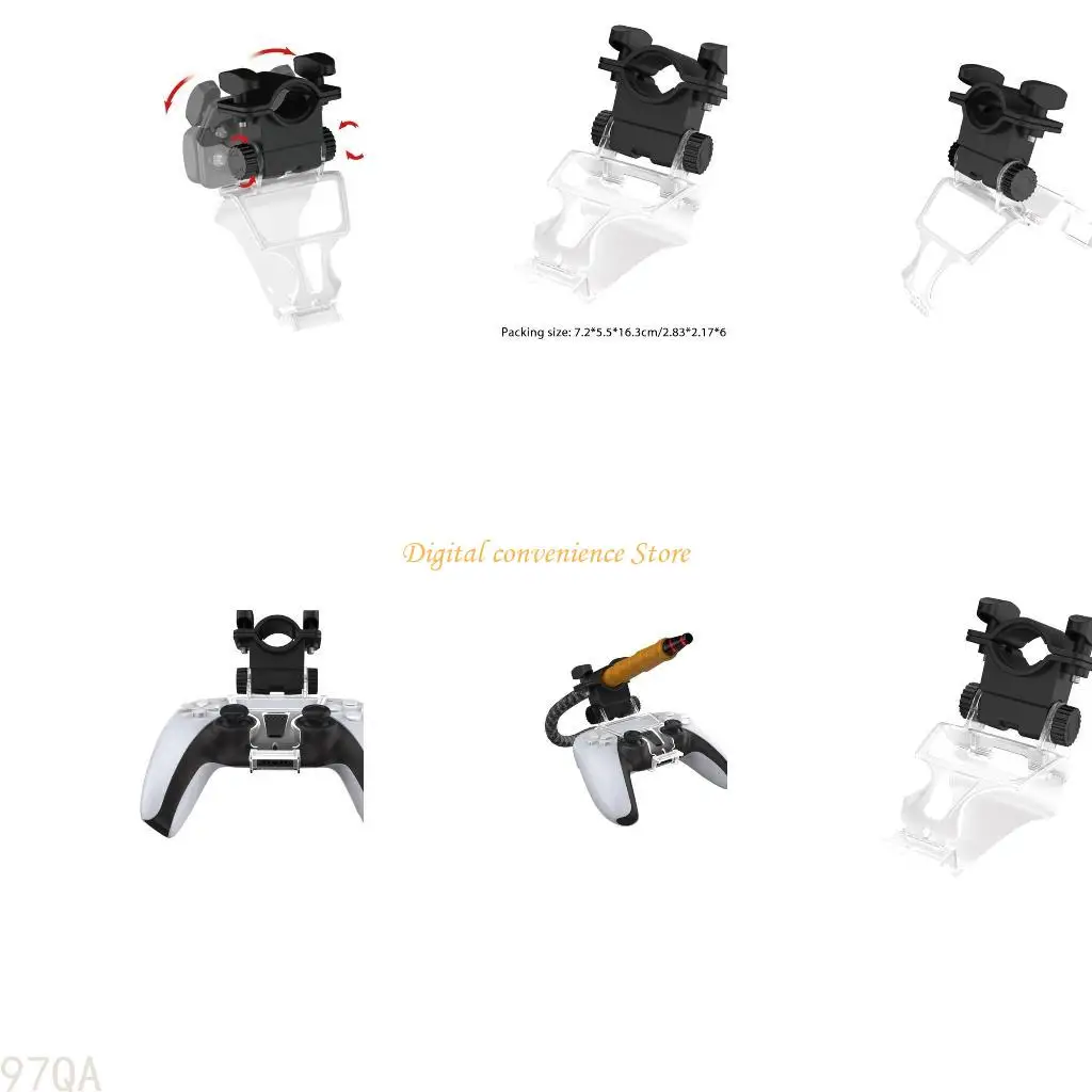 97QA صاحب خرطوم الشيشة نارويل شيشا حامل خرطوم لسان الفم من GAMEPAD #1