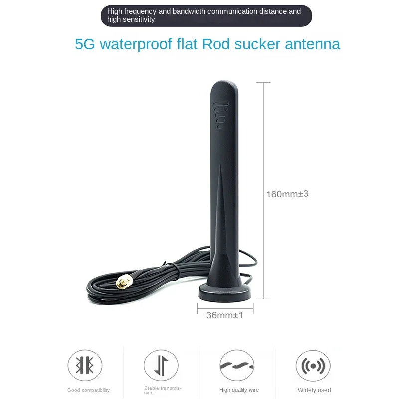 GSM 3G 4G 5G NB-ioT Magnetic Base Antenna 600-6000MHz External 5g Enhanced Wifi Signal Internet Pickup 4g 5g Antenna