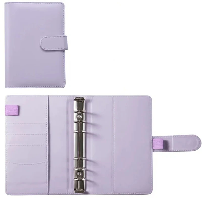 A6 Loose-leaf Notebook Budget Planner 2024 Cash Envelope Savings Money 6 Holes Binder for Financial Management Binder Housing