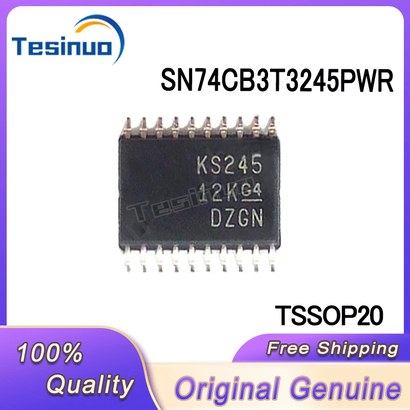 

5/PCS New Original SN74CB3T3245PWR SN74CB3T3245PW SN74CB3T3245 KS245 TSSOP20 Multiplexed up chip In Stock