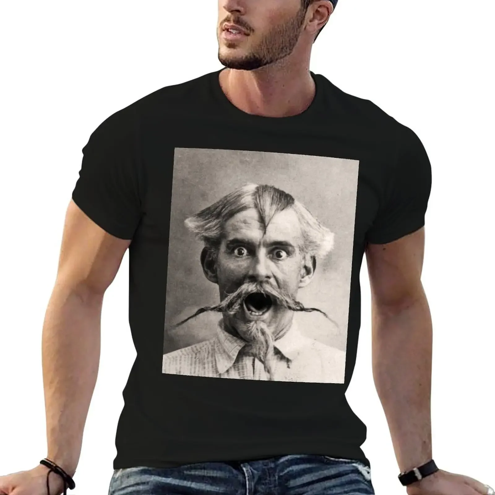 George Ohr, Classic Pose T-Shirt graphic t shirt vintage oversized tees Men's t shirts