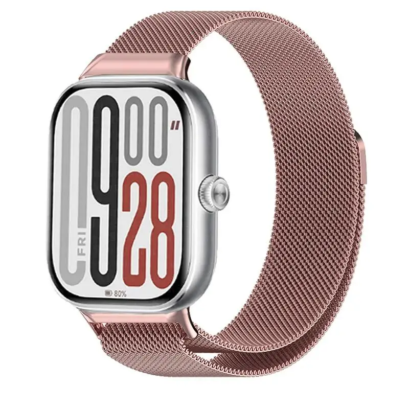 Milanese Loop Band Für Redmi Uhr 6 4 5 Smartwatch Armband Für Xiaomi Mi band 9 Pro 8 pro Armband metall Strap Zubehör – Detail 4