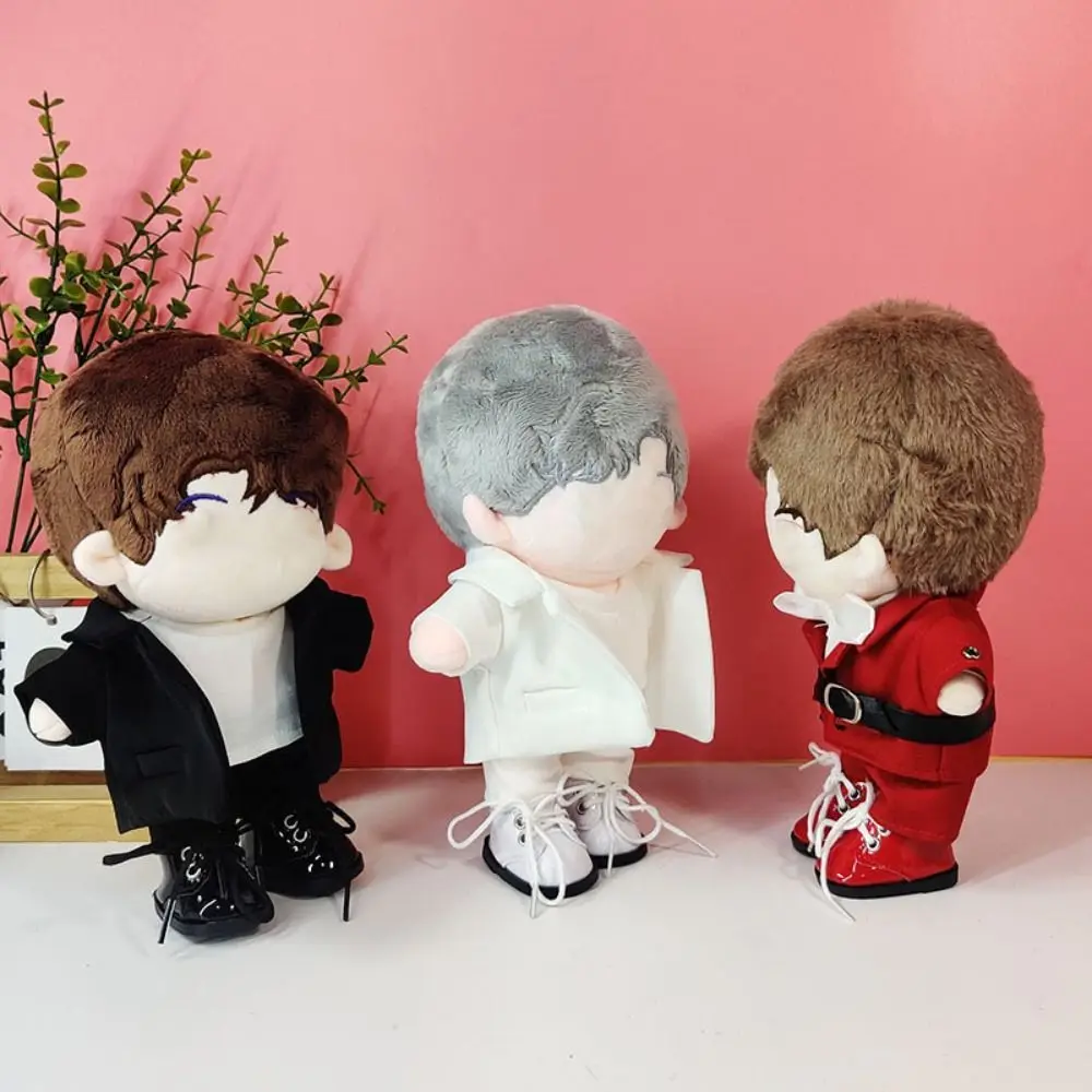 20cm Doll Suit Formal Wear Fashion Outfit Idol Dolls Cos Clothes Changing Dressing Game Gift Playing House Cotton Stuffed