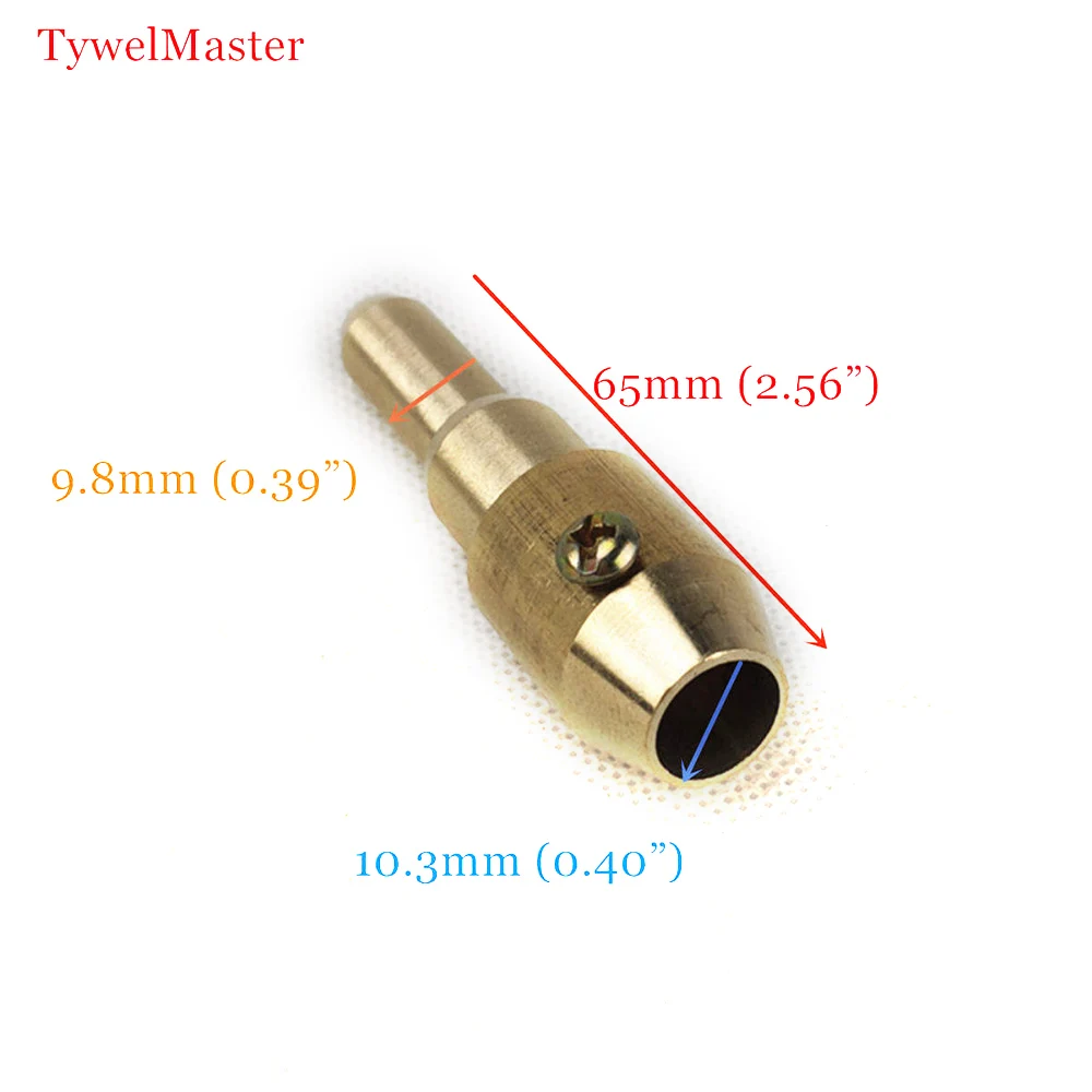 Car Sheet Metal Repair Carbon Rod Heating Shrinking Gouging Connector Dent Pulling Carbon Electrode Holder