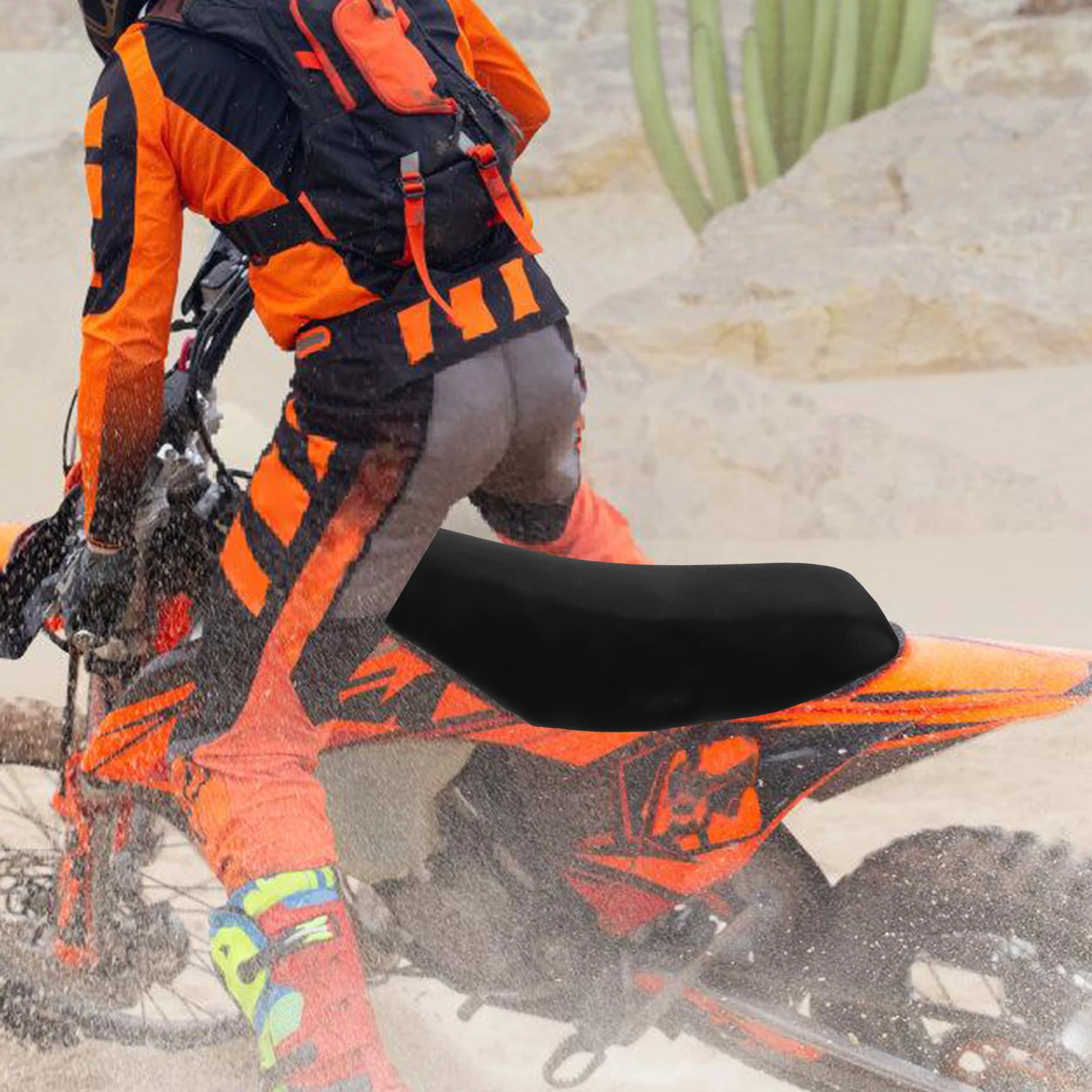 

ATV Seat Cushion Quad Bike Motorcycle Accessory Replacement Comfortable Long Ride Support Stylish Dirt Bike Seats