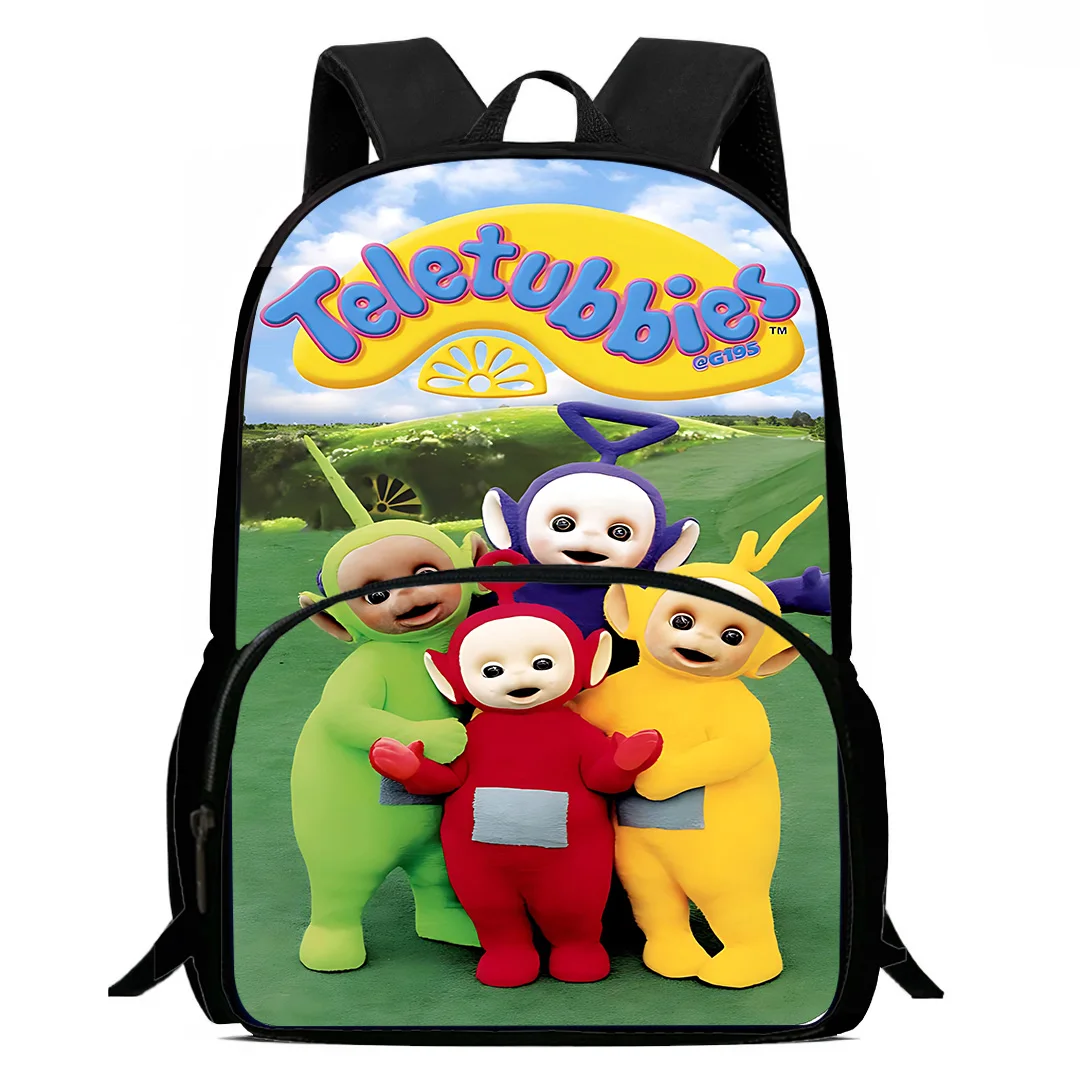 NEW XTRA by YRU top Teletubbies Custard Backpack Bag Y2K Vinyl