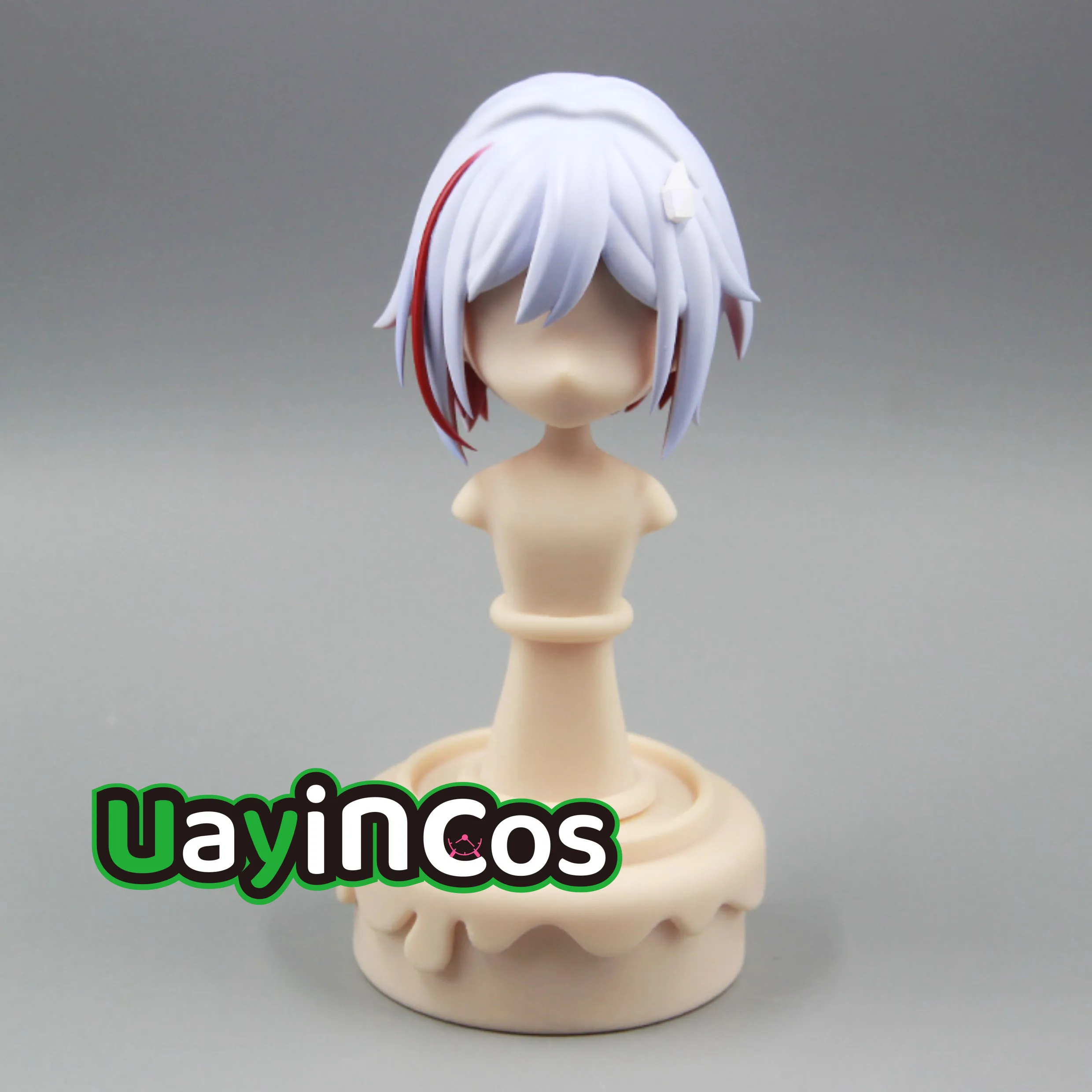 

Honkai：Star Rail Topaz Handmade OB11 OB22 GSC Hair Shell Detachable Hair Wig Faceplates BJD Doll Accessories Game Anime Toy Kid