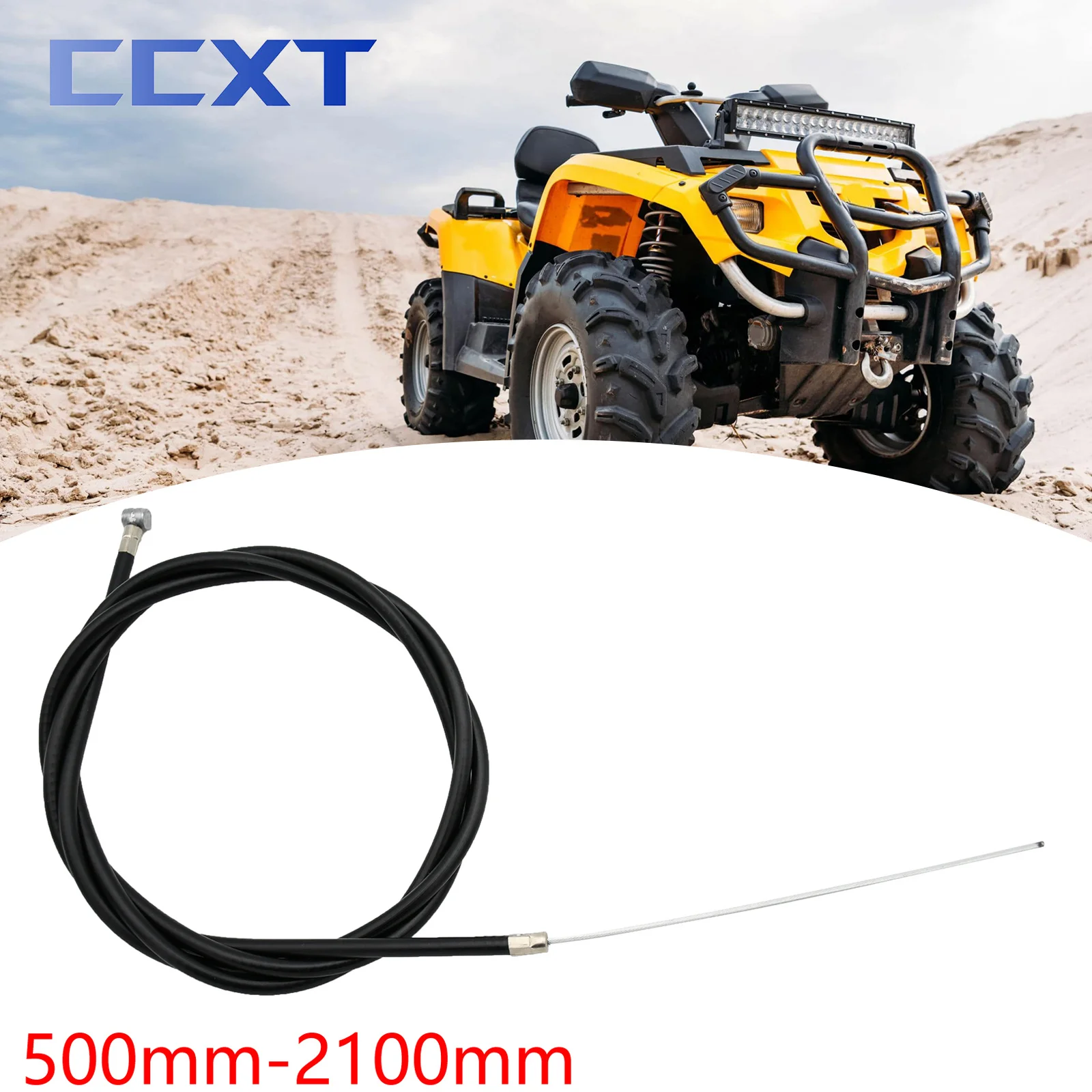 500mm-2100mm Length Cable Brake Cable For Scooter Electric Mini Kids Minimoto Dirt Bike Kart Buggy ATV Motocross Universal Parts