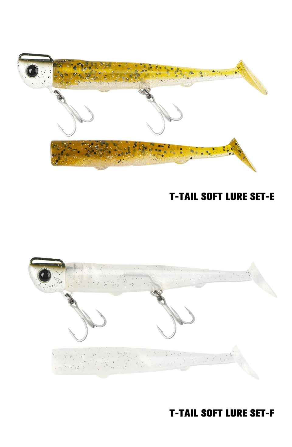 TSURINOYA Long Casting 2 Stück T-Schwanz Jigkopf 110mm 35g 45g Salzwasser Sinkender Hardbait Hochfester Flunder- und Wolfsbarsch-Angelköder – Detail 19
