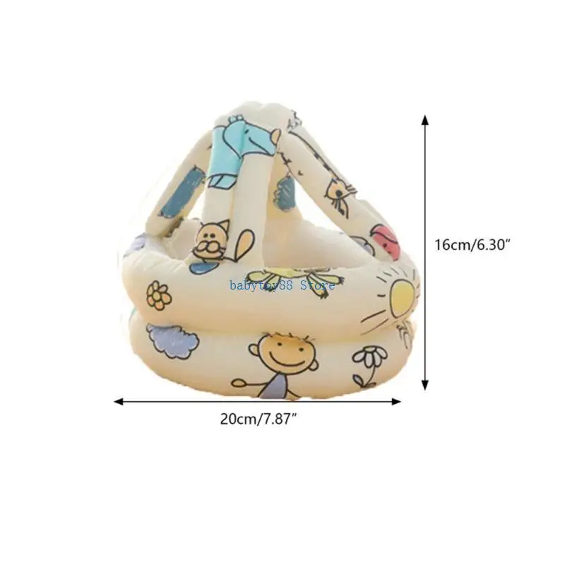 Y4UD ترقية خوذة تحطم قابلة للعبث قابلة للتعديل من Y4Ud لتعلم المشي