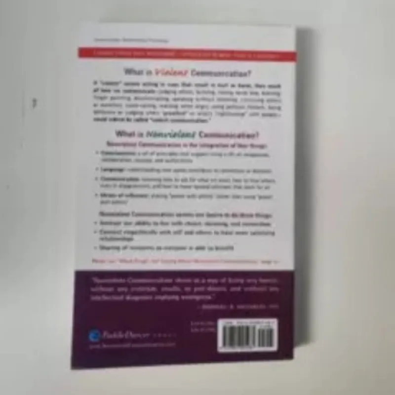 Nonviolent Communication: Peaceful Speaking Art - usage example