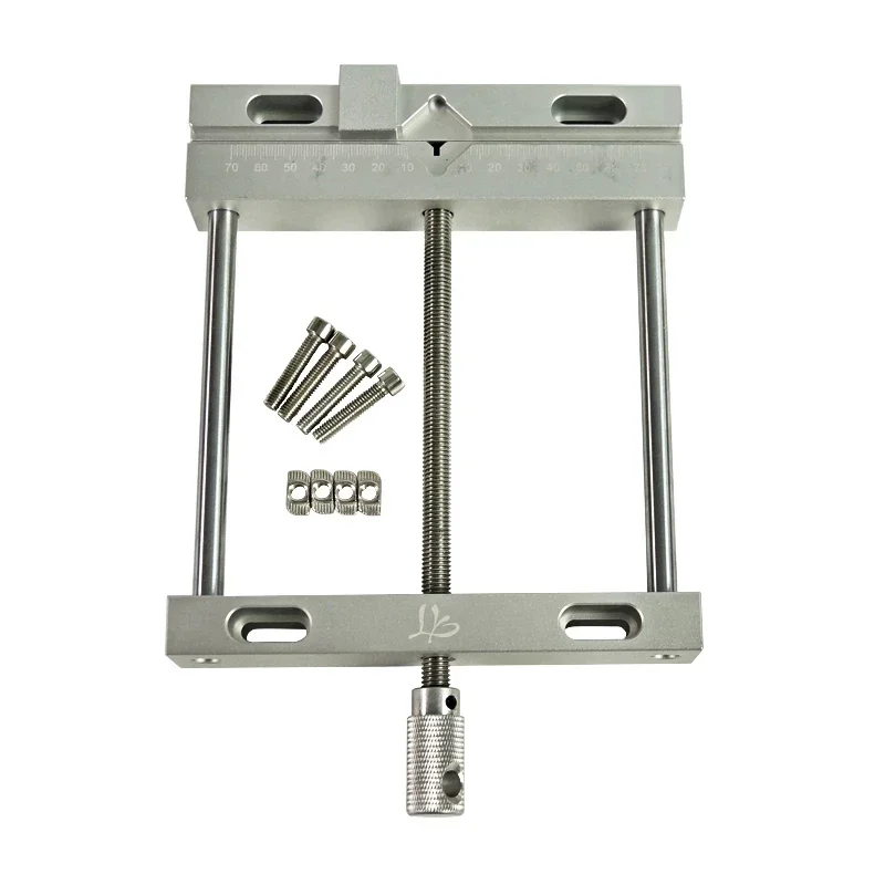 Imagem -06 - Nova Máquina de Gravura Cnc Paralelo-mandíbula Vice Precisão Plana Tongs Especial para Marca Esculpida e Escavando Alívio 1pc