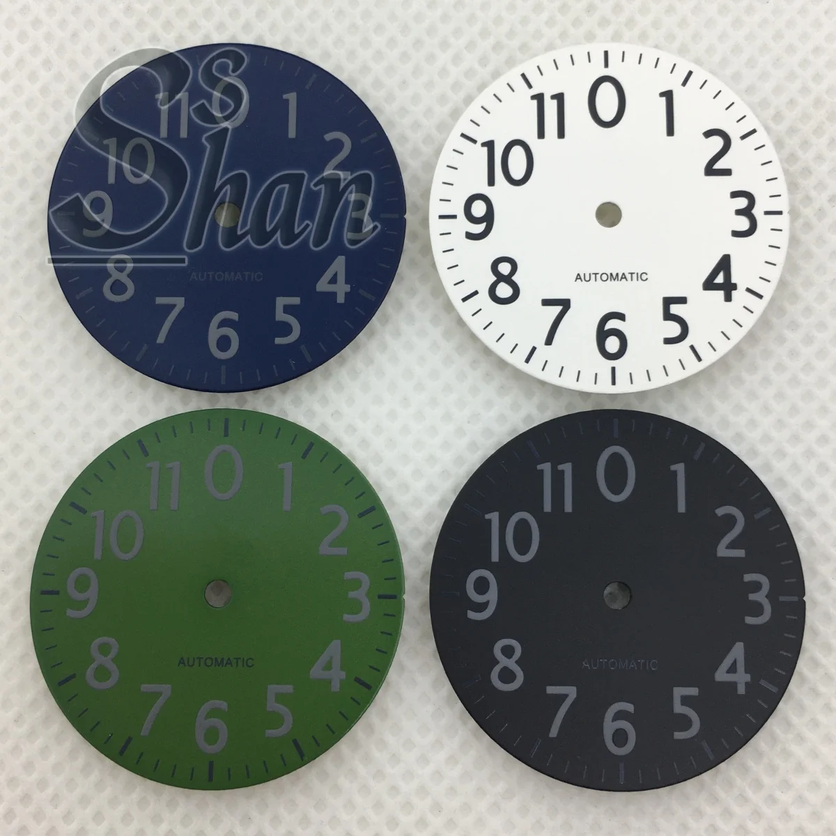29mm Arabic Numeral Dial Is in Black White Blue Green It Is Suitable for Replacing NH35 NH36 ETA2824 ETA2836 PT5000 Movements