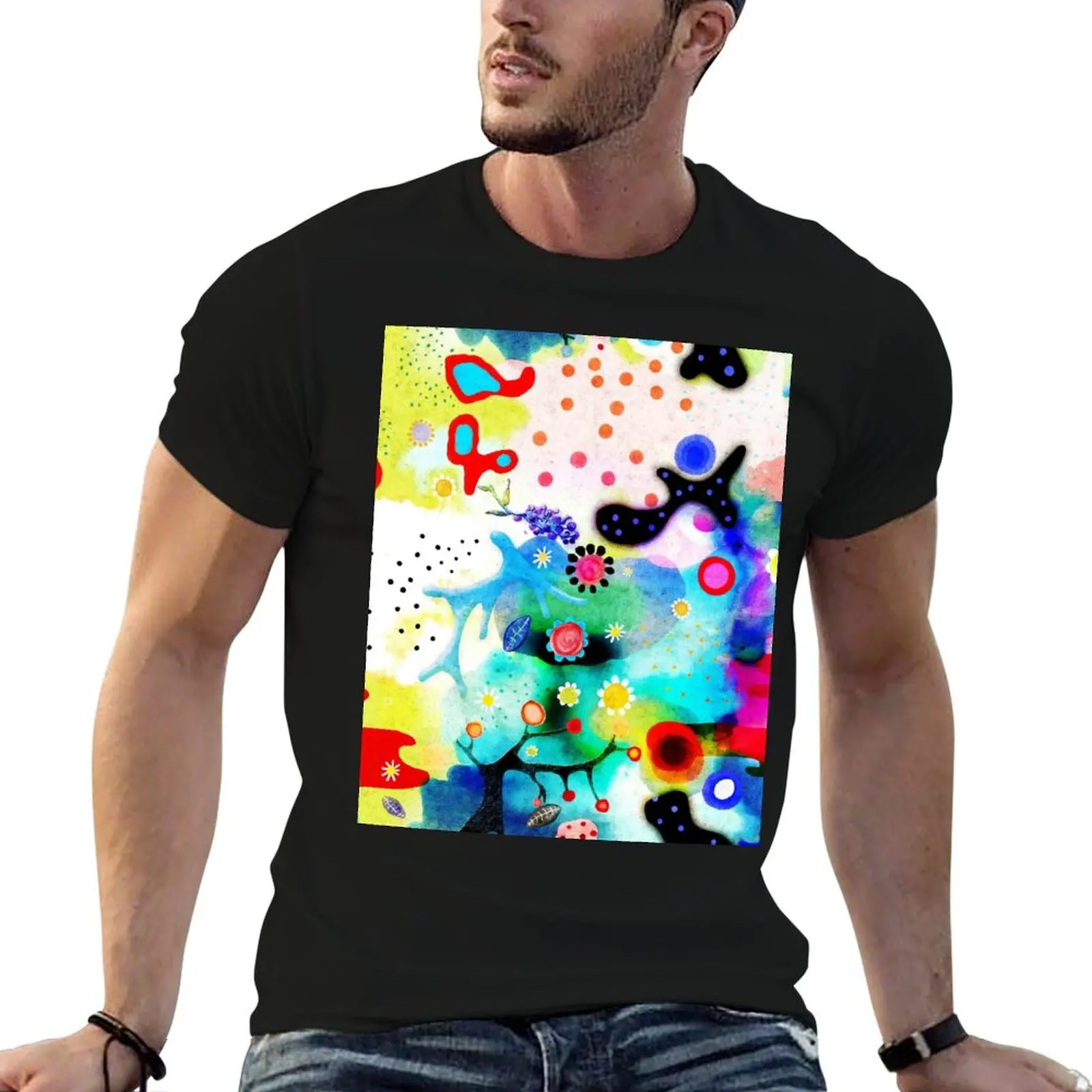 Wearable Art - Your fabulous speech T-Shirt Trendy Print Short Sleeve T-Shirt