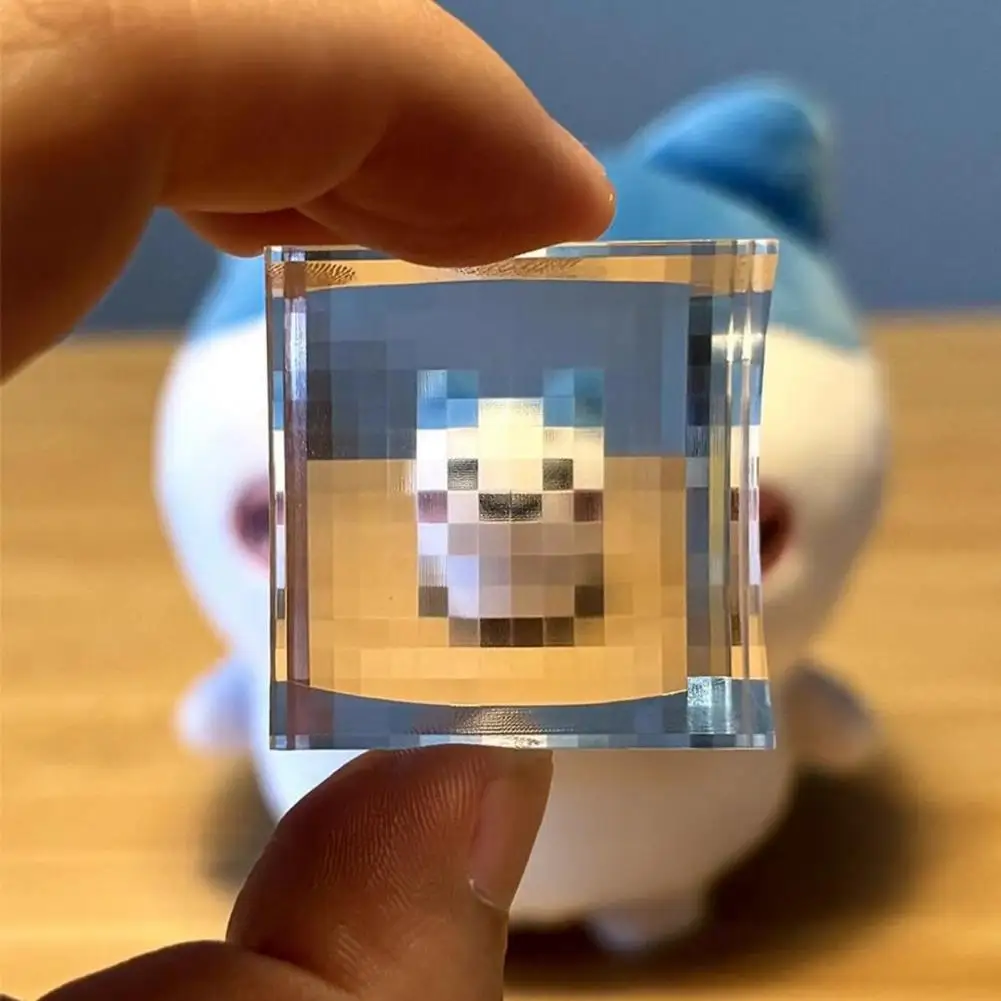 ピクセル化された傑作レンズキット ピクセルレンズキーホルダーペンダント ピクセルの光学設計に欠かせない写真ツール