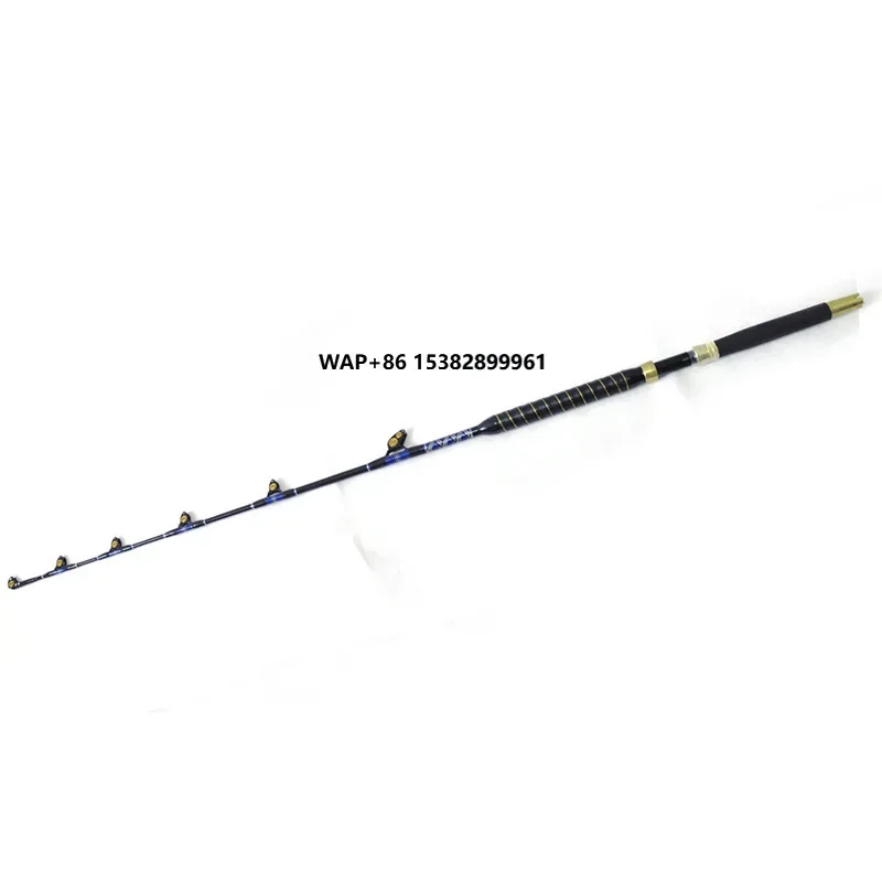 

Удочка для дрэг-фишинга с металлической рукояткой, прямая, для крупной рыбы