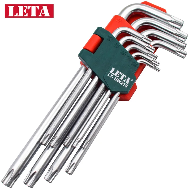 9-piece set of medium-sized plum blossom wrench tools