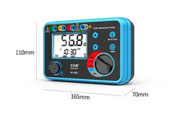 Grounding resistance tester digital electronic display grounding resistance meter  lightning protection grounding wire