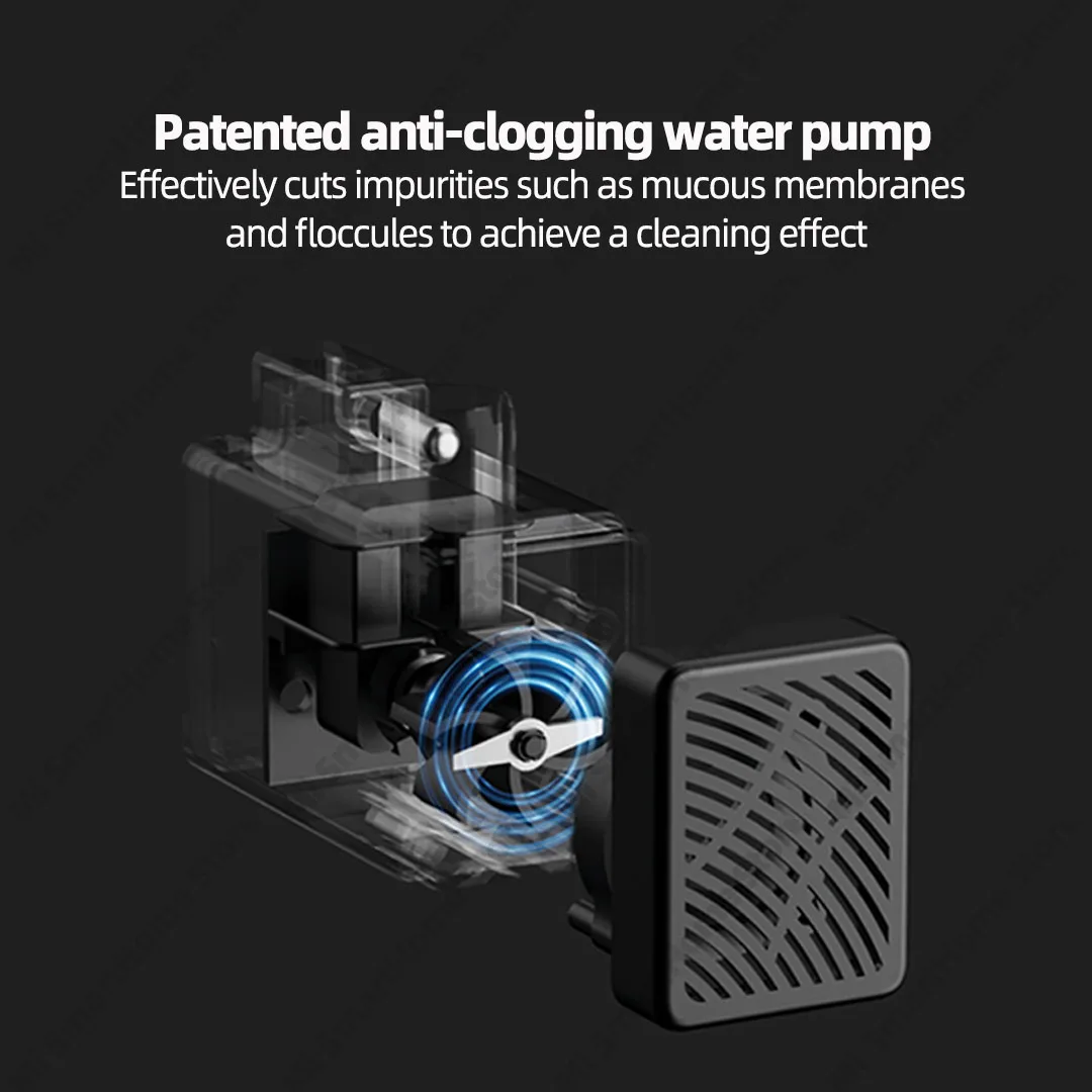 Xiaomi Aquarium-Wasserpumpe, Ein-Klick-Entwässerung, geräuscharm, intelligente Getriebe-Einstellung, Wasserpumpe, geeignet für Xiaomi Smart Aquarium