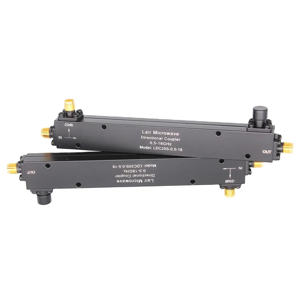 50W RF Directional Coupler 500 MHz To 18 GHz Microwave RF Coupler with S MA Female Connector