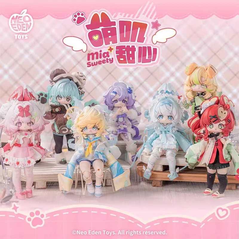 Vorverkauf Original NEO EDEN TOYS Mia Sweety Serie 1/12 Mjd Blind Box Spielzeug Mystery Box Puppe Niedliche Anime-Figur Überraschungs-Geburtstagsgeschenk