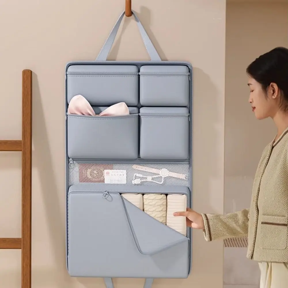 7 in1 حقيبة أمتعة السفر معلقة جيوب متعددة حقيبة يد رحلة قابلة للطي سستة سعة كبيرة حقيبة فصل الملابس الداخلية