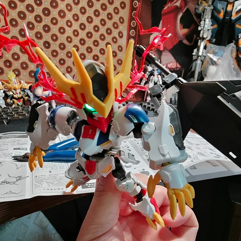 Barbatos Sirius Constellation King Form Wolf King Double Skeleton Assemble The Model Action Figures Toy Eyes Can Emit Light SDCS