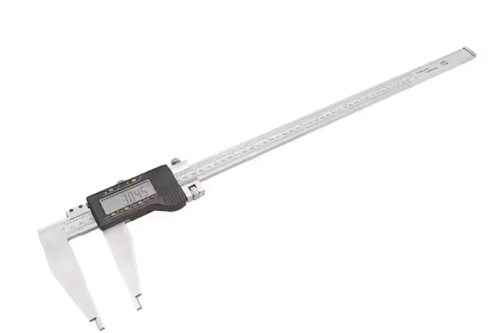 เวอร์เนียคาลิปเปอร์ดิจิตอลแบบ Heavy Duty Type IV ขนาด 1500 มม. ความแม่นยำ 0.01 มม. เครื่องมือวัดดิจิตอล สแตนเลส