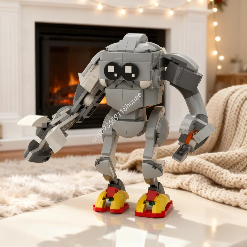 

307 шт. MOC Playful Mech Creator 3 1 модель строительные блоки игрушки Рождественский подарок конструкция творческая образовательная идея кирпич для детей