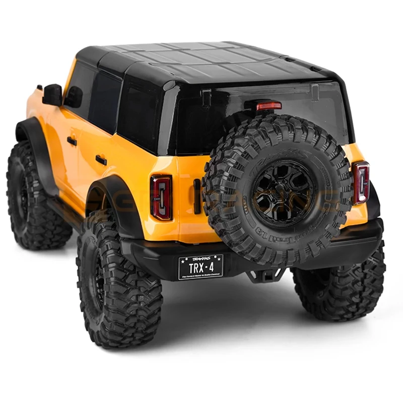 1 sztuk plastikowe światło hamowania koła zapasowego tylne światło dla 1/10 zdalnie sterowany samochód gąsienicowy Traxxas TRX4 Defender RC4WD D90