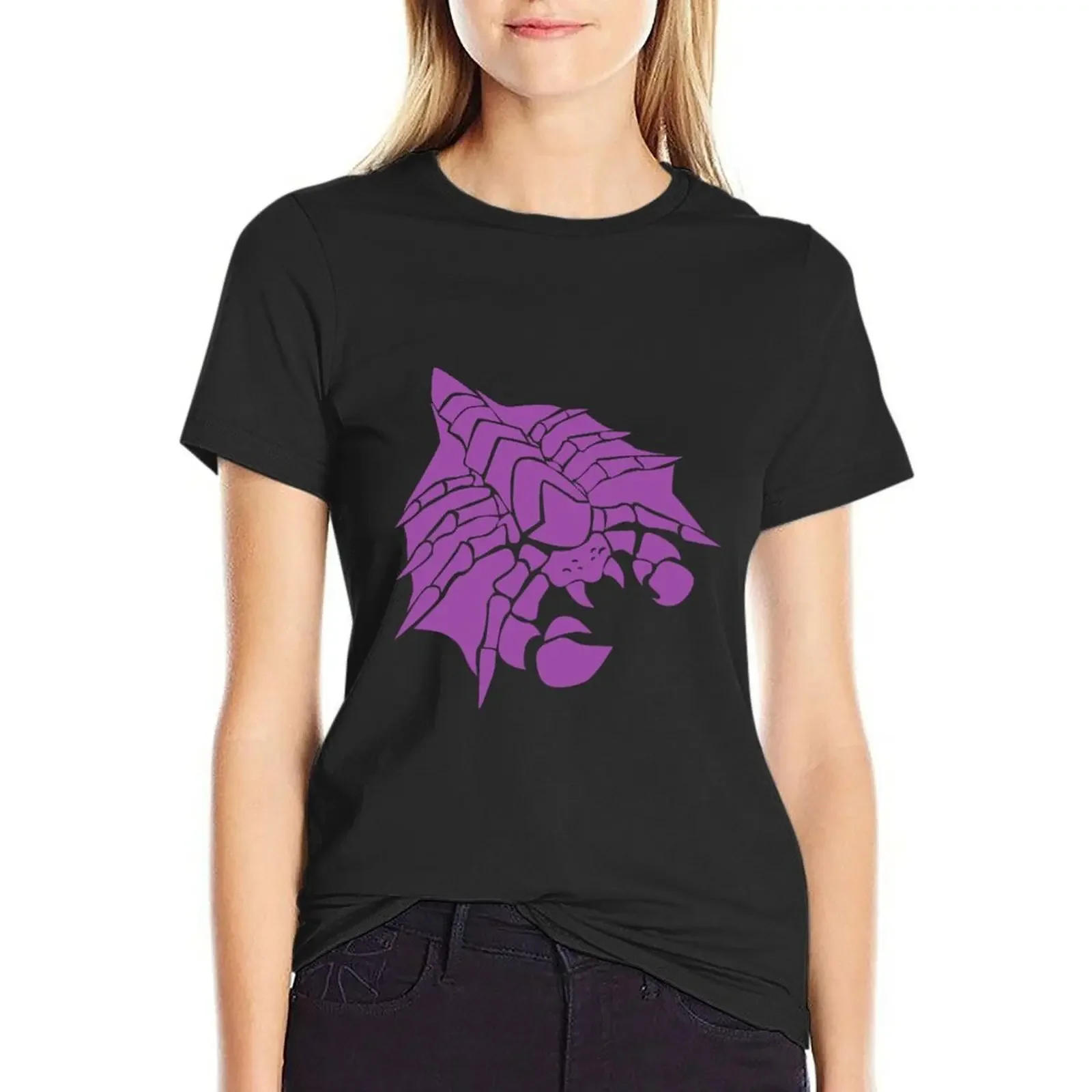 

Happy Purple Drone T-Shirt blacks oversized hippie clothes animal print shirt for girls workout shirts for Women loose fit