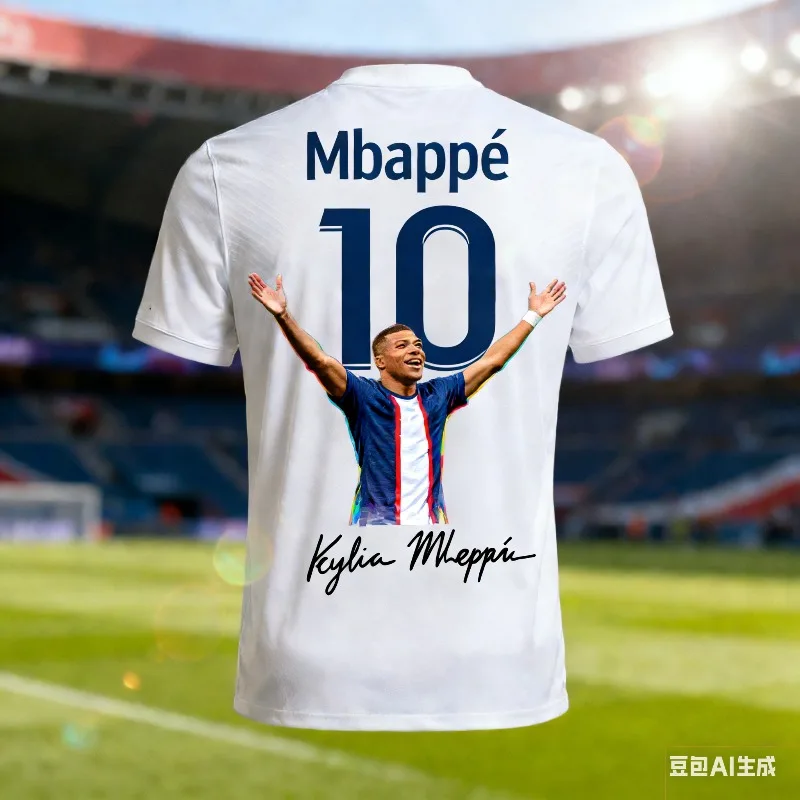 

Fashionable 2026 MBAPP É Men's Football Suit Hot Sale Commemorative Series Superstar Outdoor Breathable Sportswear Training Top