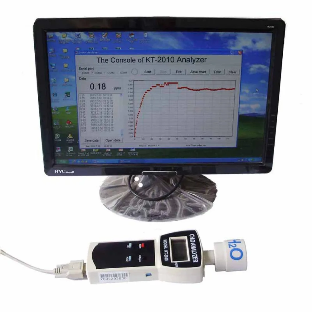 KT-2010 Formaldehyde Analyzer, High Precision, High Anti-interference Imported Probe