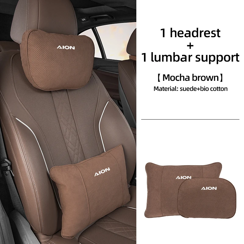 

Car Seat Memory Foam Headrest Lumbar Support For AION GS4 GS5 GS8 GA8 GS7 GA3 GA6 GA5 AH4 GM8 GM6 AIONS LX Interior Accessories