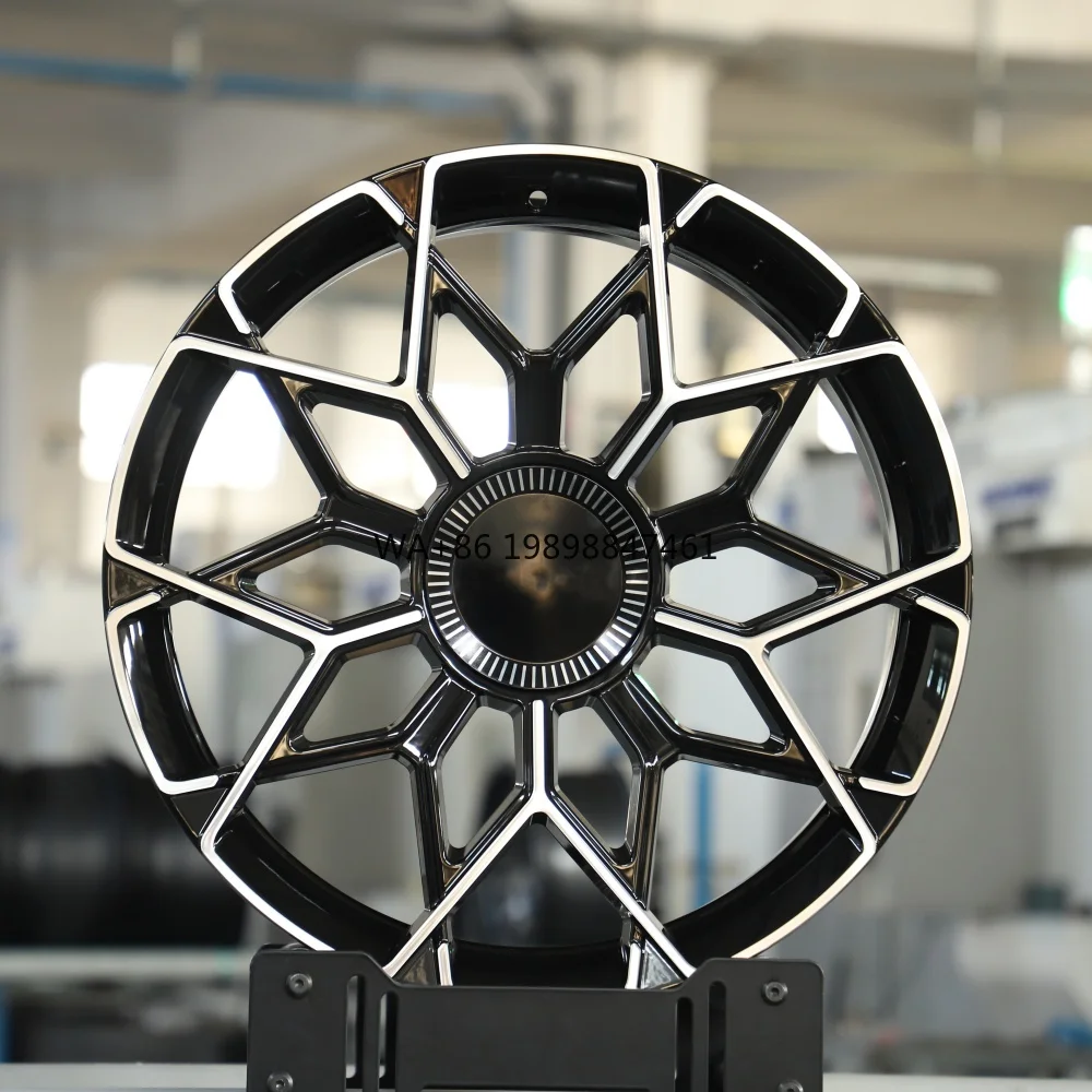 

High Quality Forged Alloy Wheels 19 Inch 5x120 Car Wheels Polished 18 Inch 5x114.3 Multi-Spoke Wheels 50mm 45mm 30mm Options