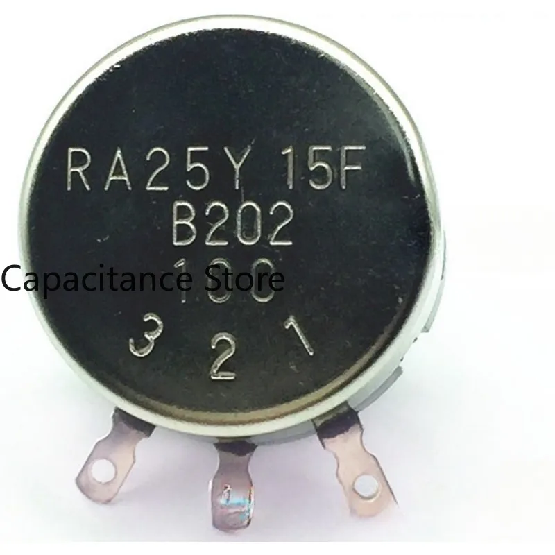 

5PCS RA25Y15FB202 Potentiometer One-turn winding shaft is 15mm long and half