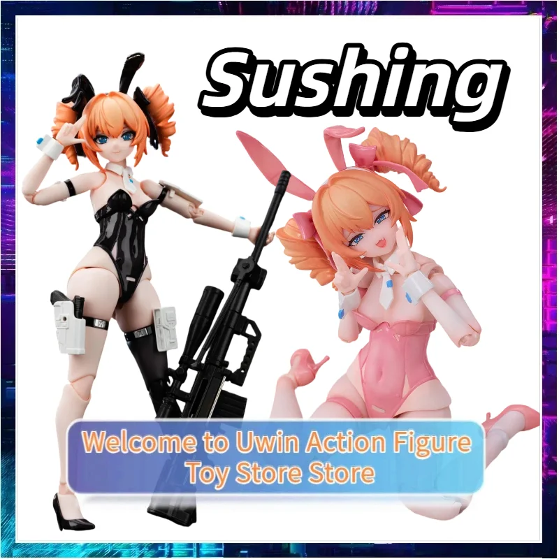 

[Fast Shipping] Genuine Sushing Rabbit Quick Reaction Squad Sniper Leoni Different Color Edition 1/12 Action Figure Model Gifts