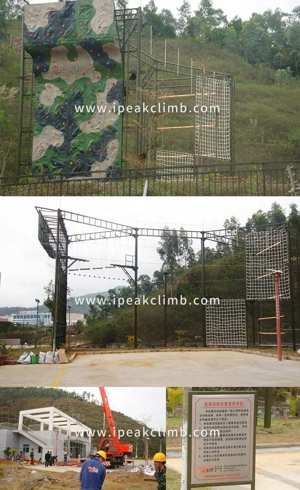 Customized Designed Rock Climbing Wall for Adults Reliable Performance for Gardens Adventure Parks Public Spaces