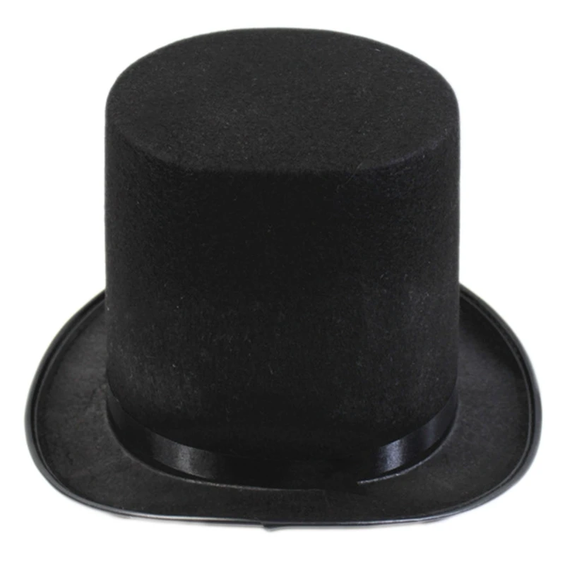 Magician Top Hat Black Top Hat ian Performed Hat  Stage s Bowler Top Hat Fancy Dress Costume