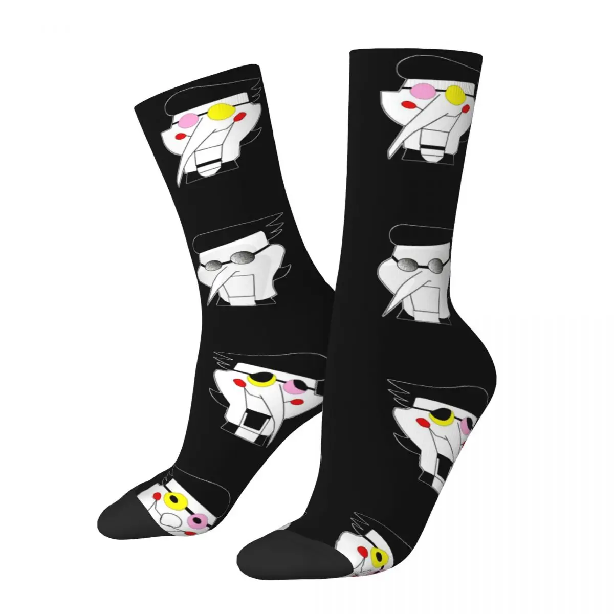 Deltarune Spamton Undertale Unisex Socks,Cycling 3D Print Happy Socks Street Style Crazy Sock