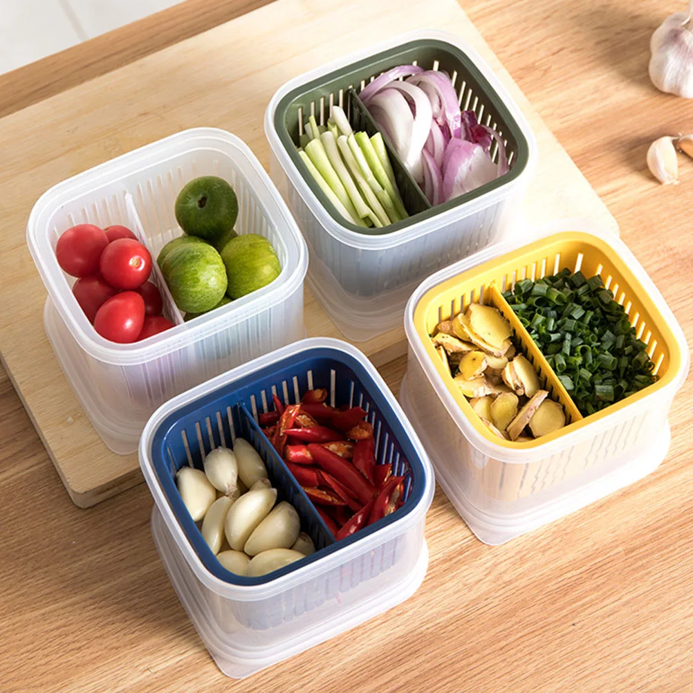 

4Pcs Food Storage Containers Sealed Dustproof InsectProof Detachable Suitable Seasoning Foods Keep Fresh Household