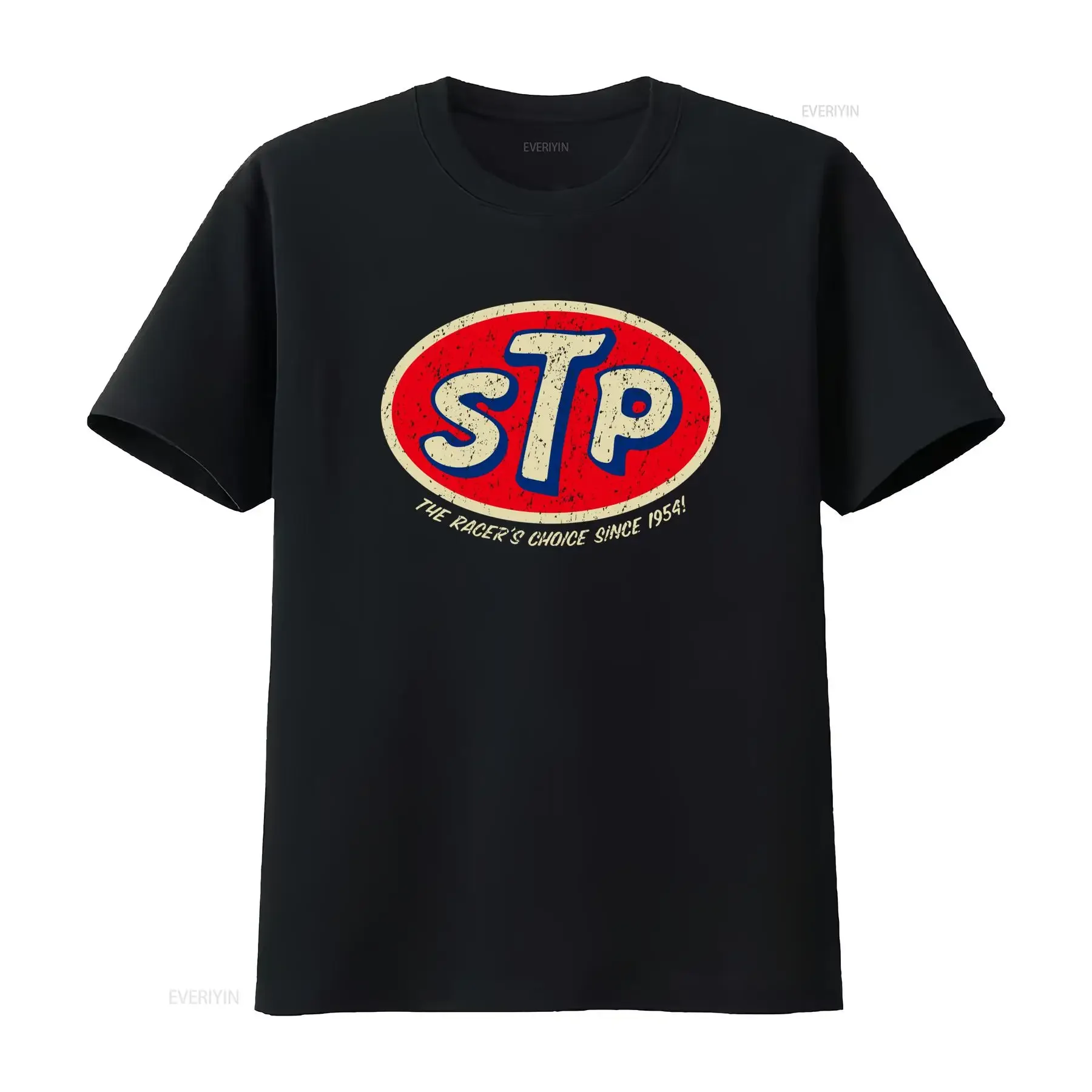 Stp Automotive Motor Oil Nostalgic T Shirt The Racer's Choice Since 1954 vintage Washed Breathable graphic
