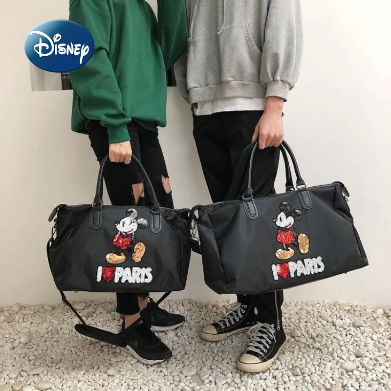 Disney Mickey\'s New Diaper Bag Handbag Cartoon Fashion Baby Bag Multi Functional Baby Diaper Bag Large Capacity High Quality